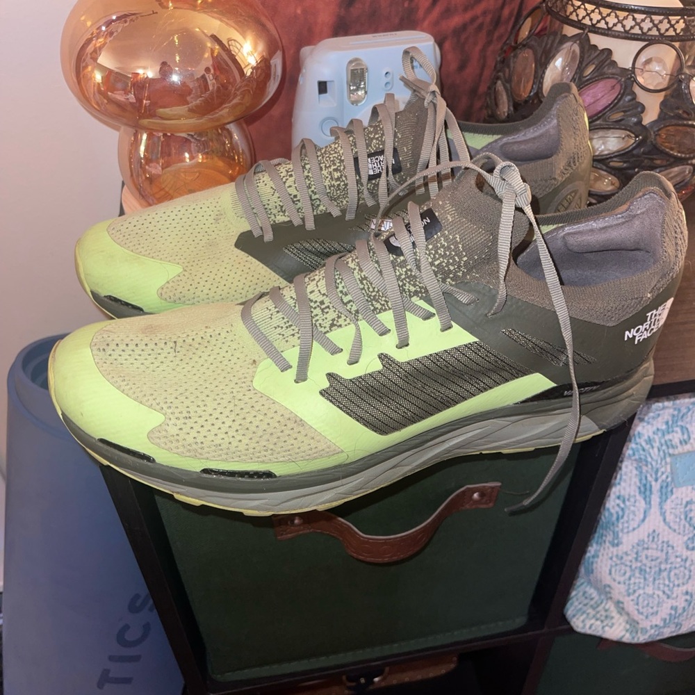 The North Face Men's Green and Olive Athletic Shoes